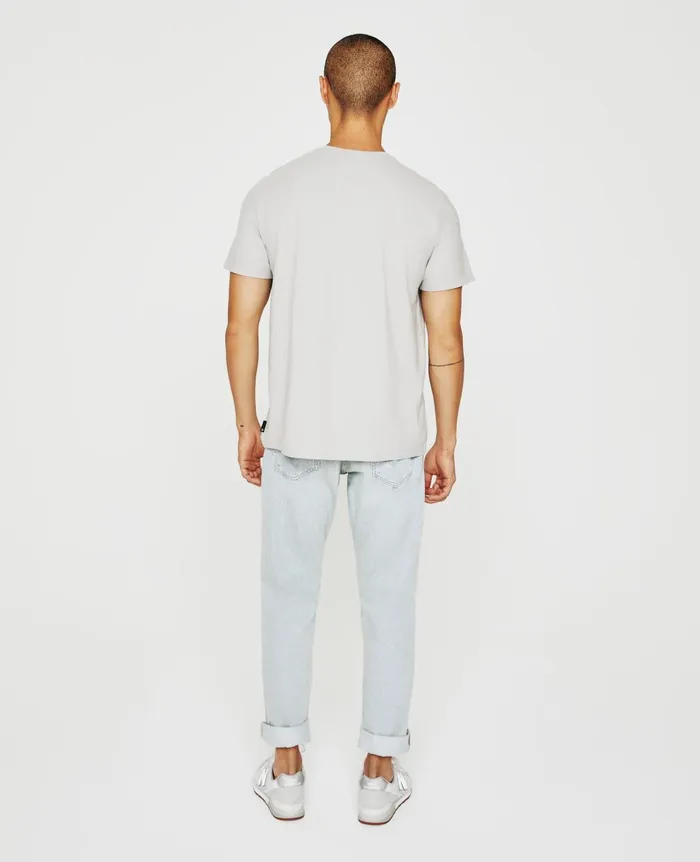 Bryce Crew Silver Grey Men AG Jeans Tees