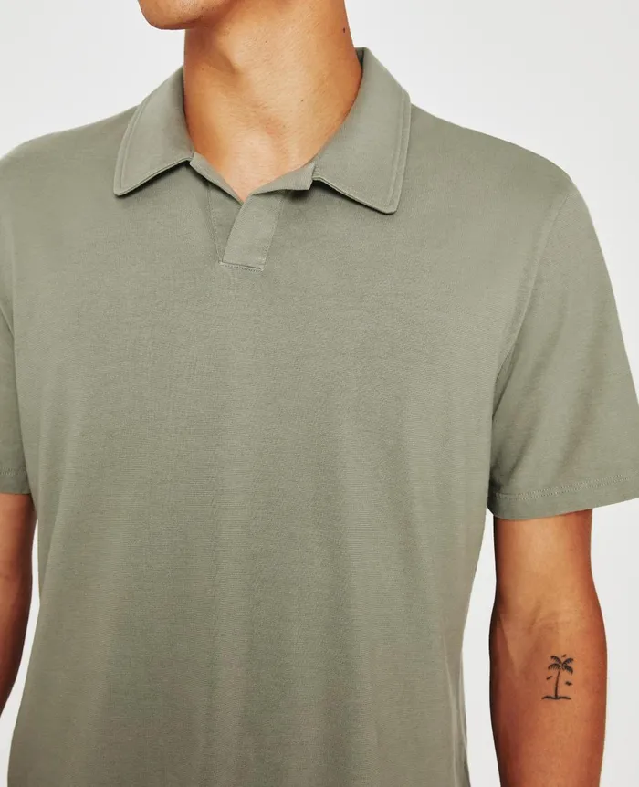 Bryce Johnny Collar Rocky River Men AG Jeans Polos