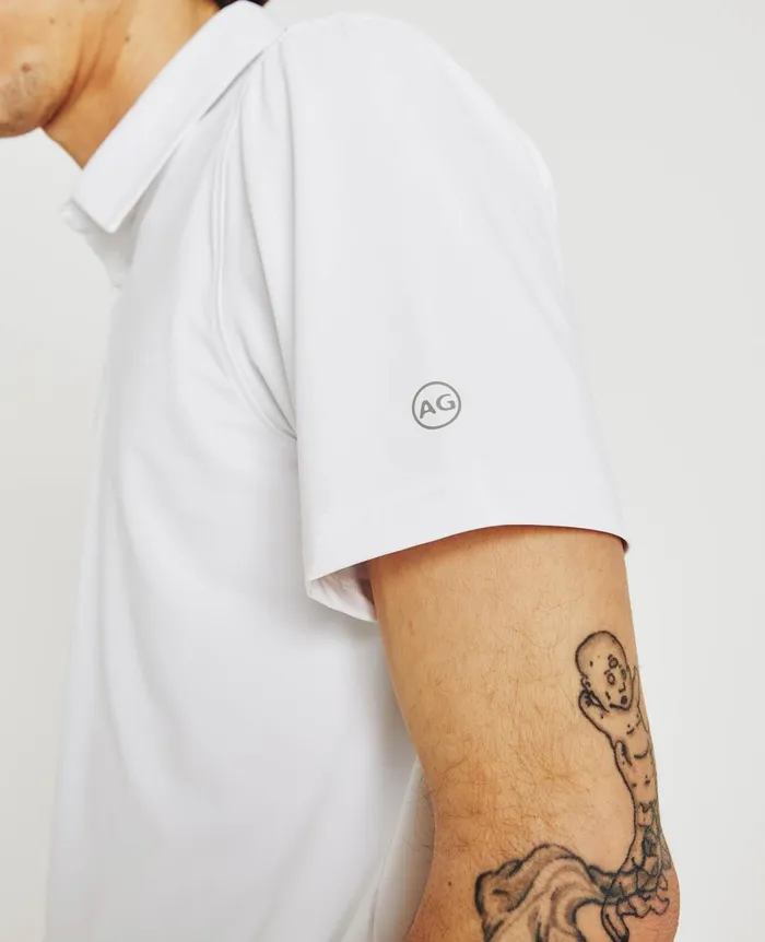 Bryce Polo True White Men AG Jeans Polos Bryce Polo True White Men AG Jeans Polos