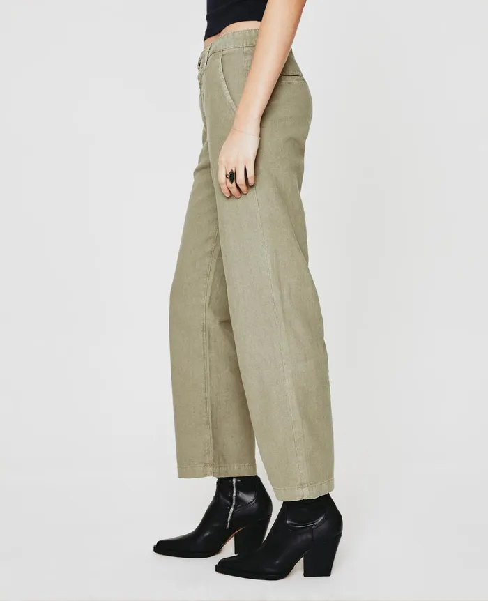 Caden Wide Leg Sulfur Dried Rosemary Women AG Jeans Pants Caden Wide Leg Sulfur Dried Rosemary Women AG Jeans Pants