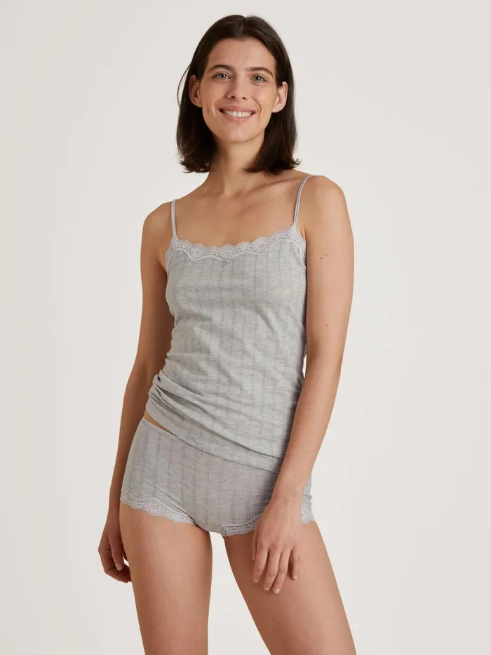 CALIDA Bottoms Women Panty Low Cut Grey Melange