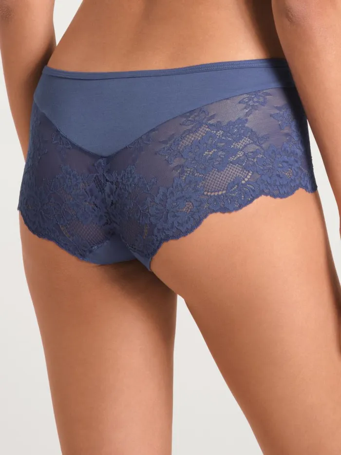 CALIDA Bottoms Women Shorty Low Cut Marine Water Blue