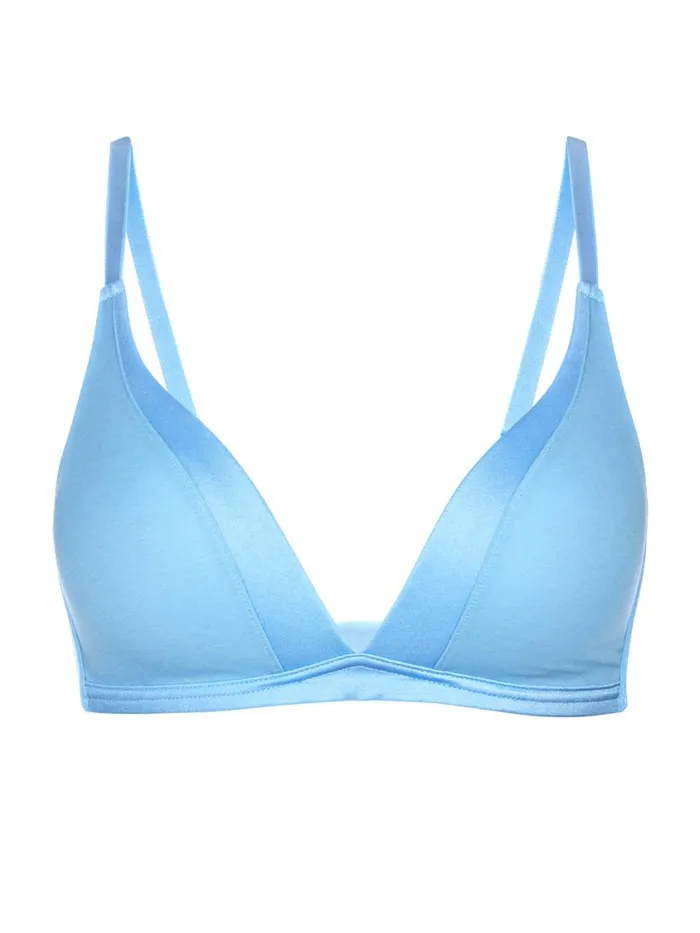 CALIDA Bras Women Triangle Bra With Padding Placid Blue