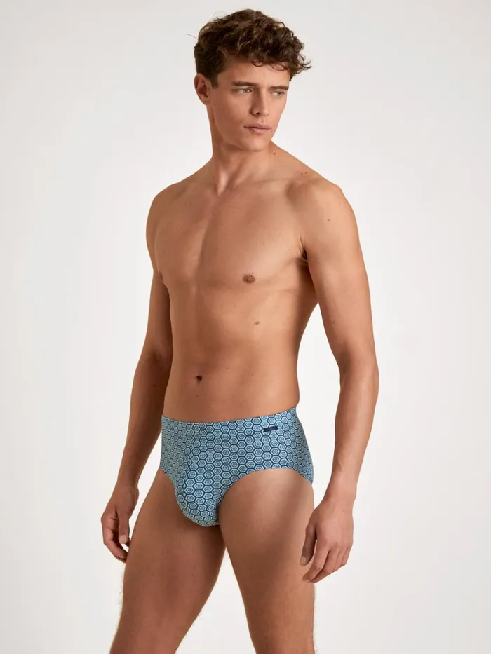 CALIDA Functionalunderwear Men Brief Niagara Blue