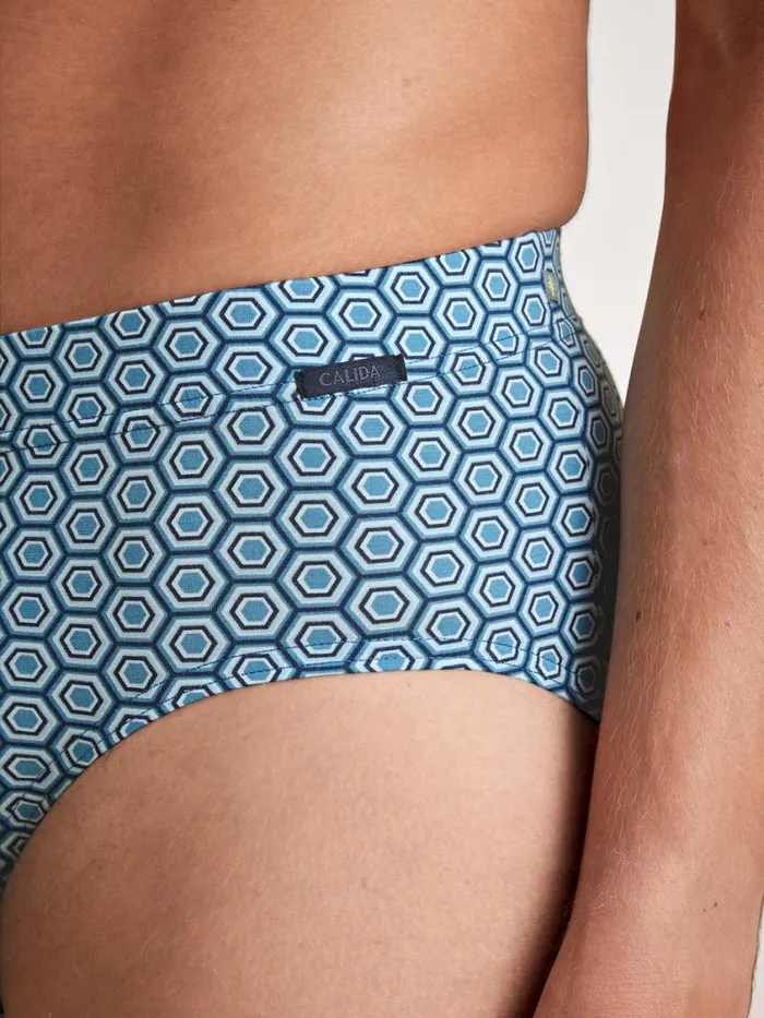 CALIDA Functionalunderwear Men Brief Niagara Blue