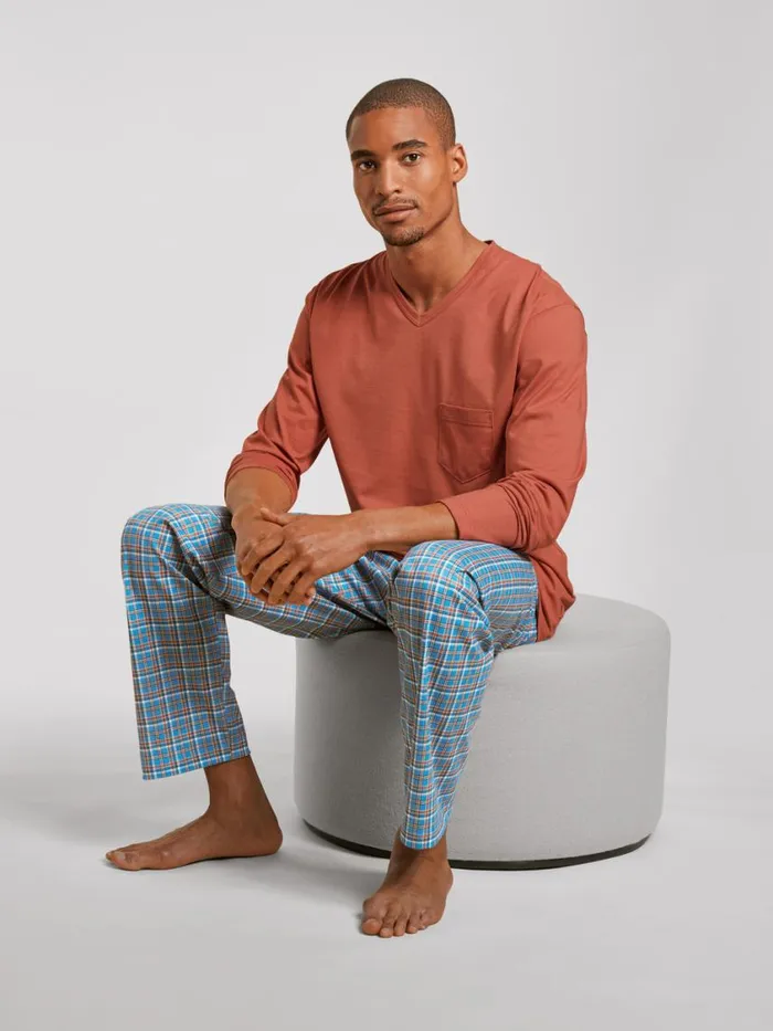 CALIDA Pyjamas Men Pyjamas Long Redwood