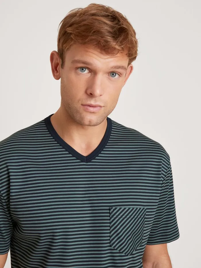CALIDA Pyjamas Men Short Pyjama Dark Glen