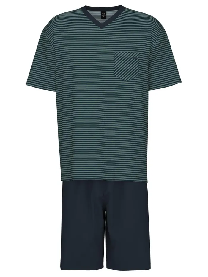 CALIDA Pyjamas Men Short Pyjama Dark Glen