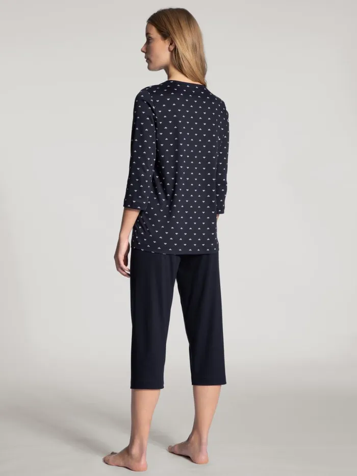 CALIDA Pyjamas Women 34 Pyjama Dark Lapis Blue