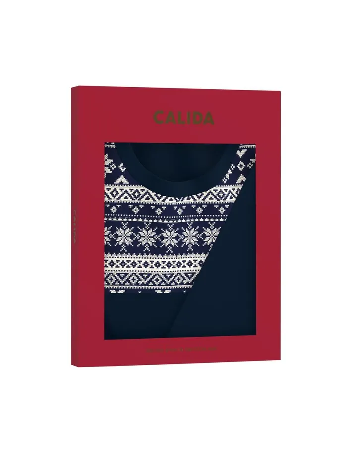 CALIDA Pyjamas Women Pyjama Dark Lapis Blue