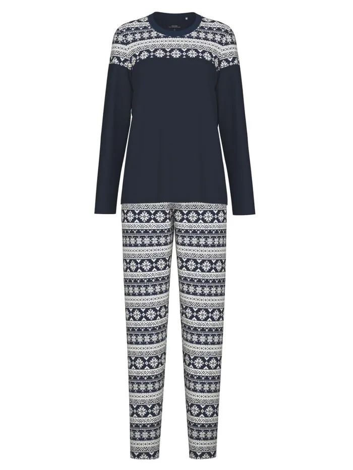 CALIDA Pyjamas Women Pyjama Dark Lapis Blue