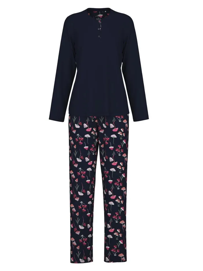 CALIDA Pyjamas Women Pyjama Dark Lapis Blue