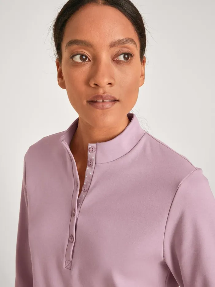 CALIDA Pyjamas Women Pyjama With Cuff Mauve Shadow