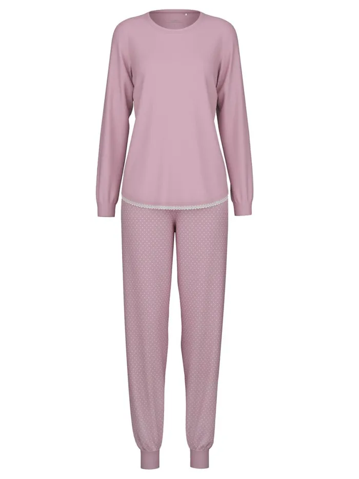 CALIDA Pyjamas Women Pyjama With Cuff Mauve Shadow