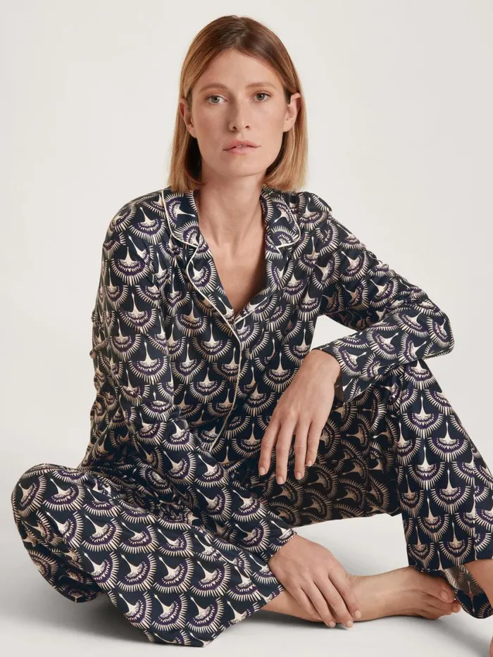 CALIDA Show All Women Shirt Long Sleeve Schwarz