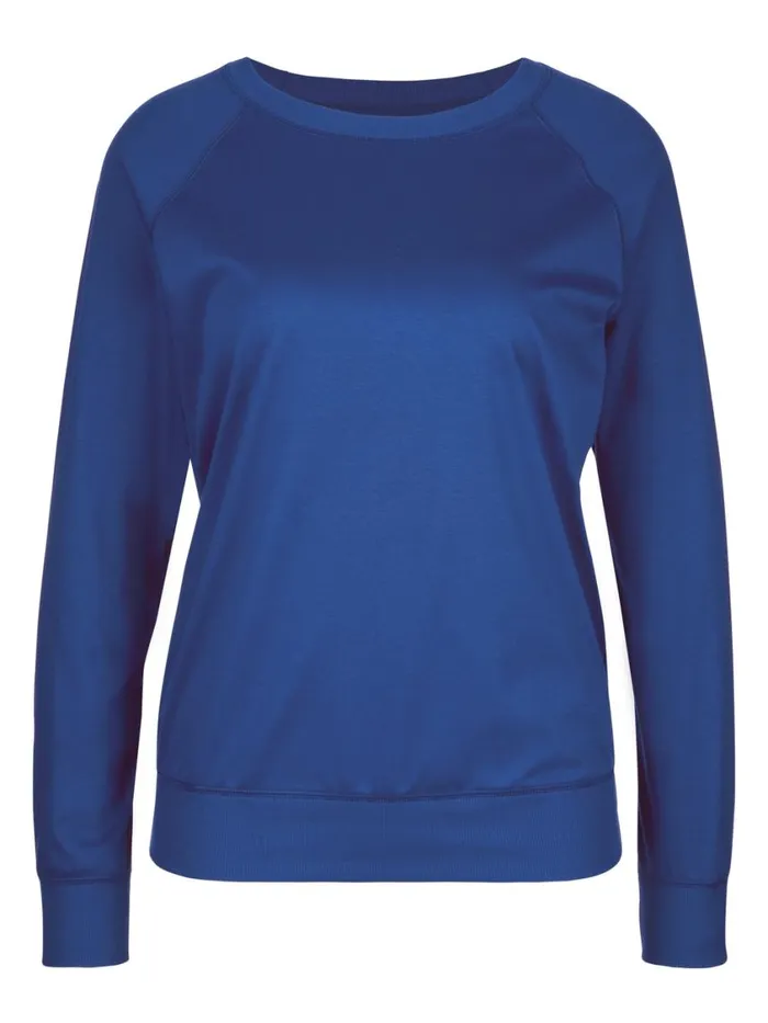 CALIDA Show All Women Shirt Long Sleeve Sodalite Blue
