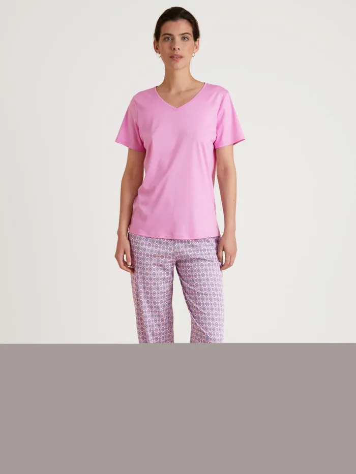 CALIDA Show All Women Shirt Short Sleeve Bubble Gum Pink