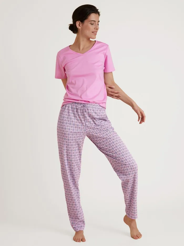 CALIDA Show All Women Shirt Short Sleeve Bubble Gum Pink