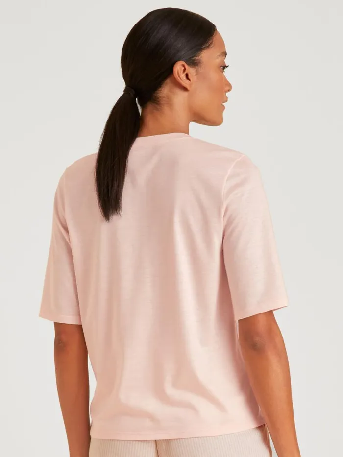 CALIDA Show All Women Shirt Short Sleeve Pearl Blush