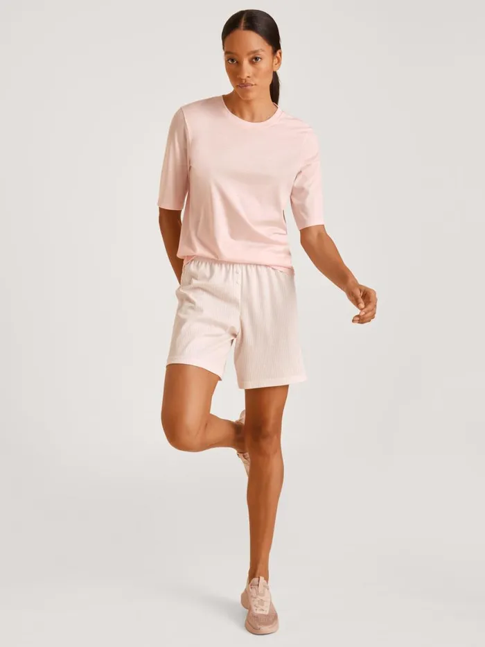 CALIDA Show All Women Shirt Short Sleeve Pearl Blush