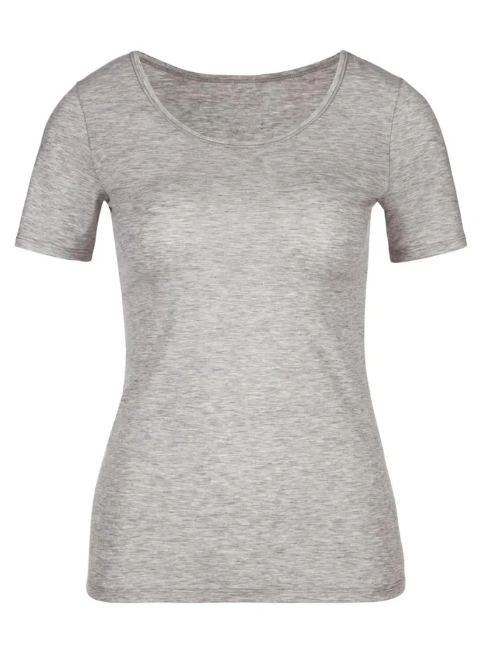 CALIDA Tops Women Shirt Shortsleeve Grey Melange