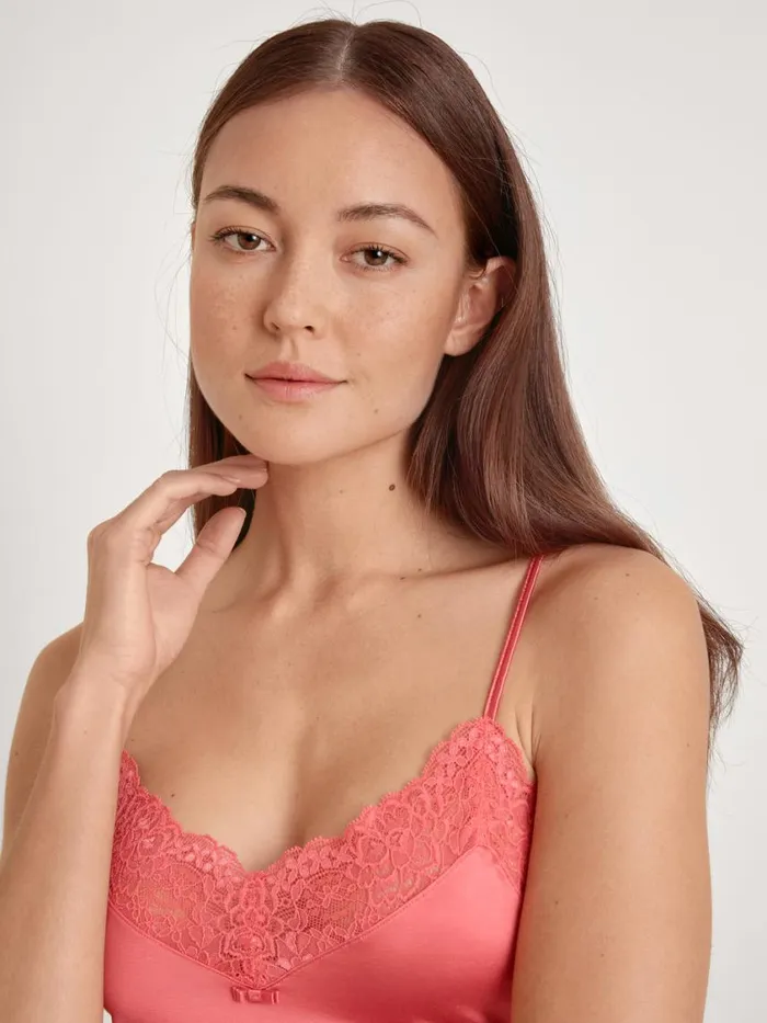 CALIDA Tops Women Spaghetti Top Porcelain Rose