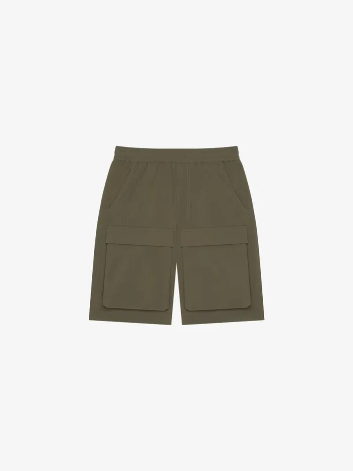 Cargo Bermuda Shorts Khaki Men Givenchy Pants and Shorts