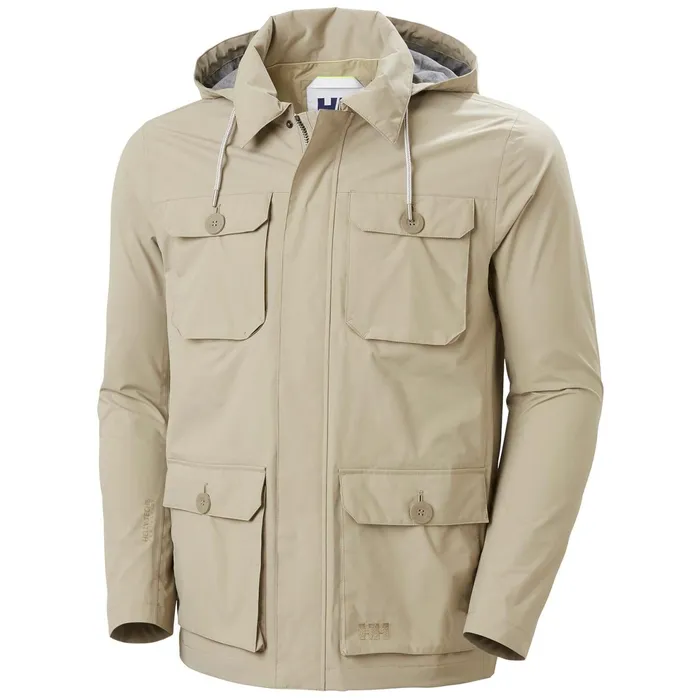 Casual Jackets Men Helly Hansen KOBE FIELD JACKET 707 Aluminum