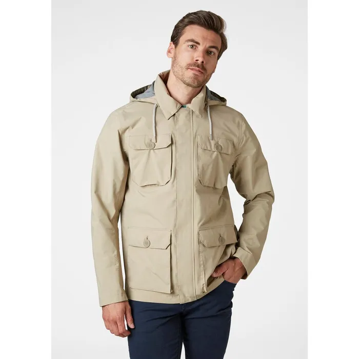 Casual Jackets Men Helly Hansen KOBE FIELD JACKET 707 Aluminum
