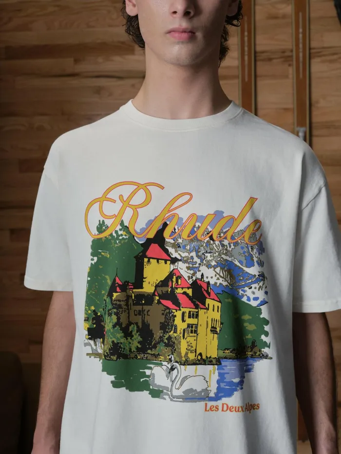 CHATEAU ALPES TEE Men Rhude Tees