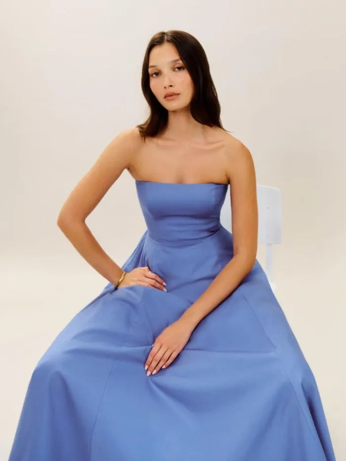 Clothing The Reformation Astoria Dress Dusk