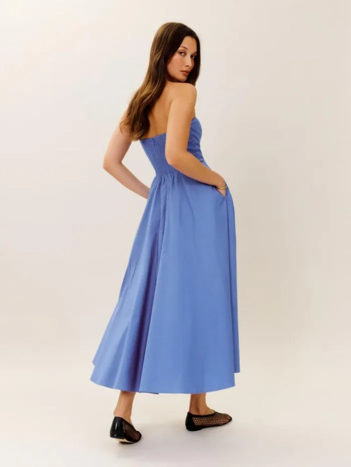 Clothing The Reformation Astoria Dress Dusk