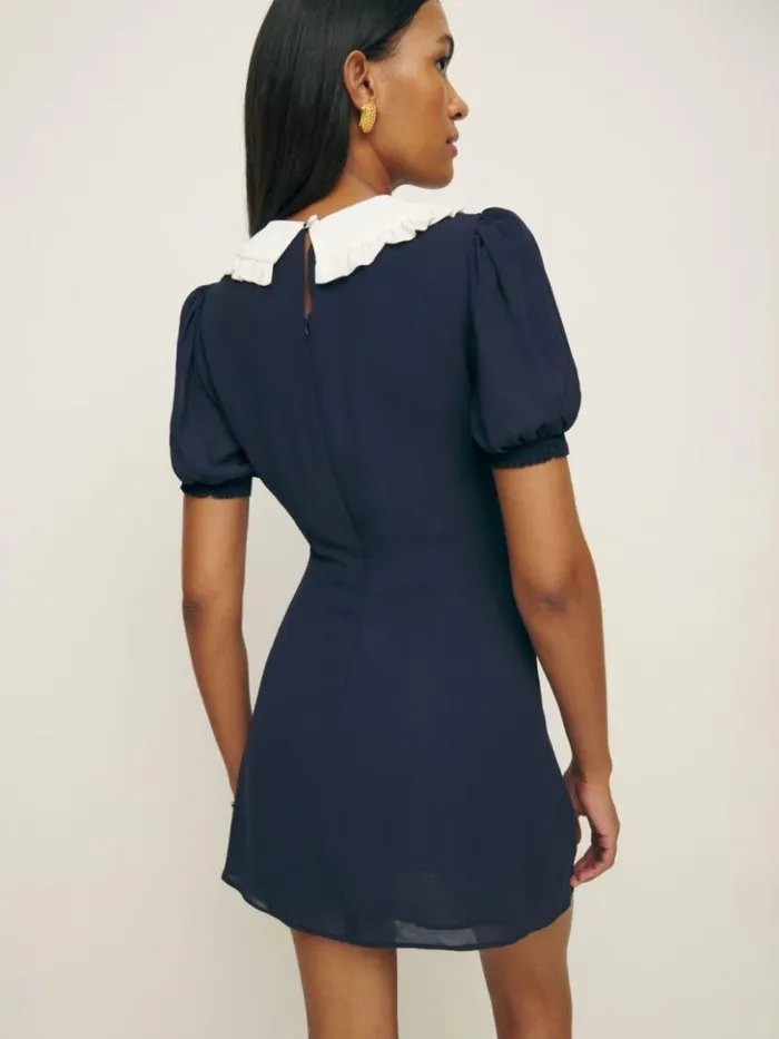 Clothing The Reformation Kaylia Dress Midnight