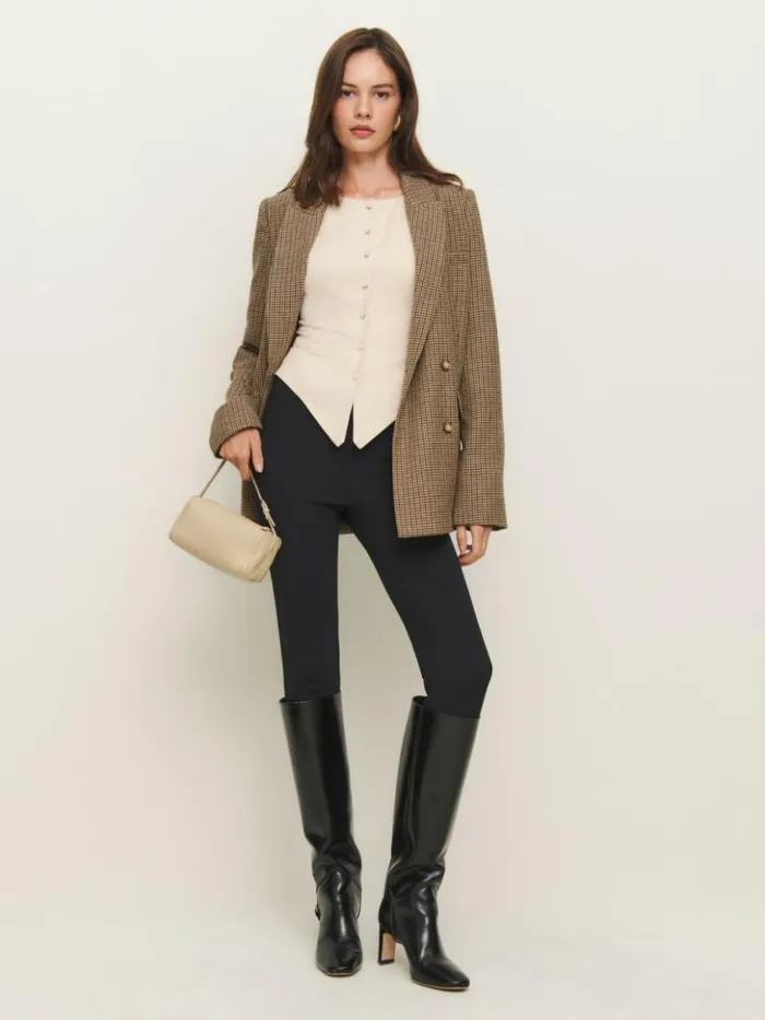 Clothing The Reformation Martha Top Sugar