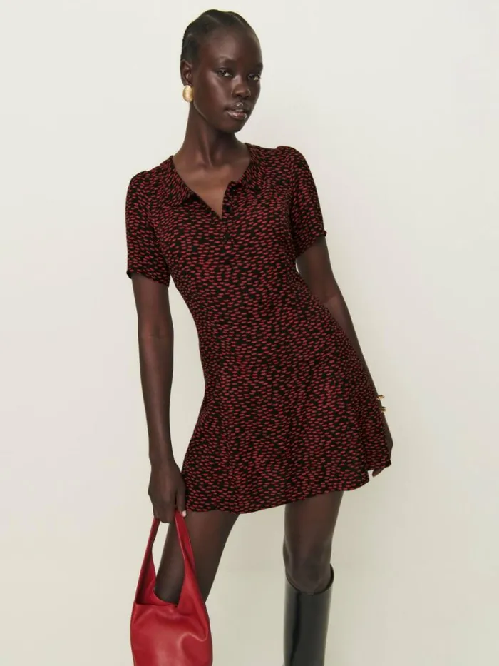 Clothing The Reformation Neta Dress French Kiss