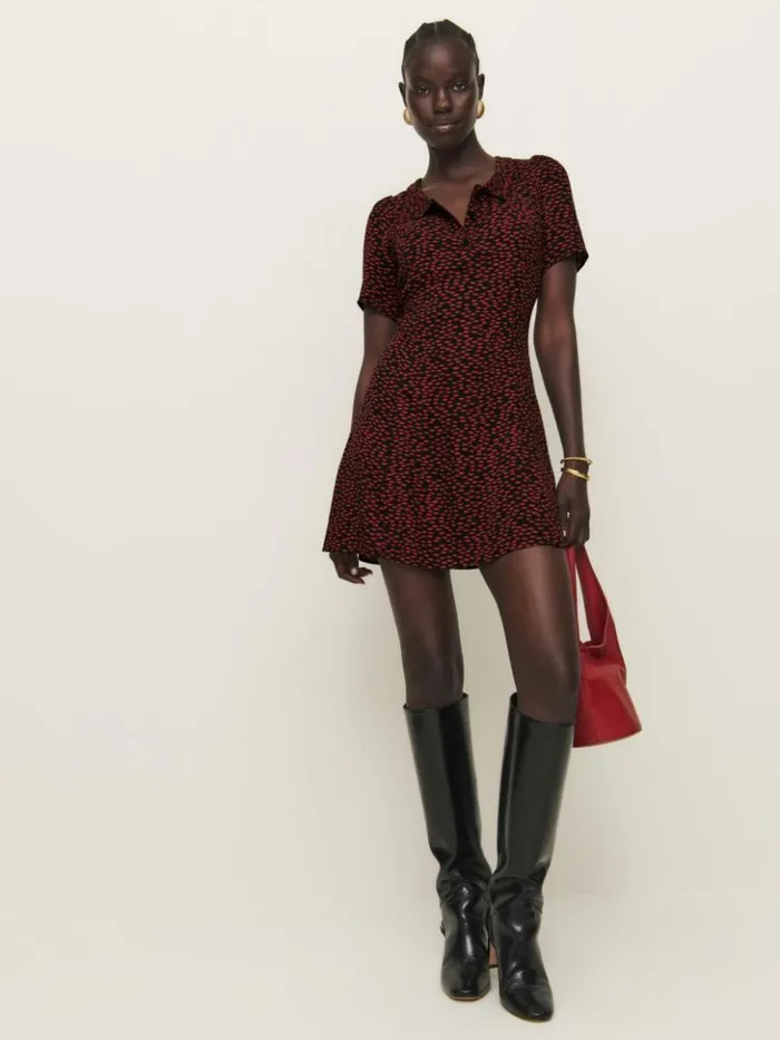 Clothing The Reformation Neta Dress French Kiss