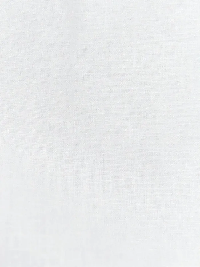 Clothing The Reformation Saige Linen Top White