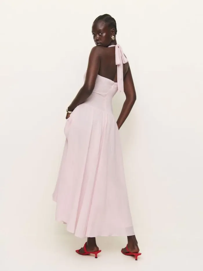 ClothingWeddings The Reformation Cari Dress Cherry Blossom