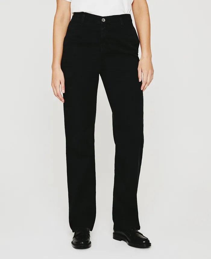 Clove Trouser Sulfur Black Women AG Jeans Pants Clove Trouser Sulfur Black Women AG Jeans Pants