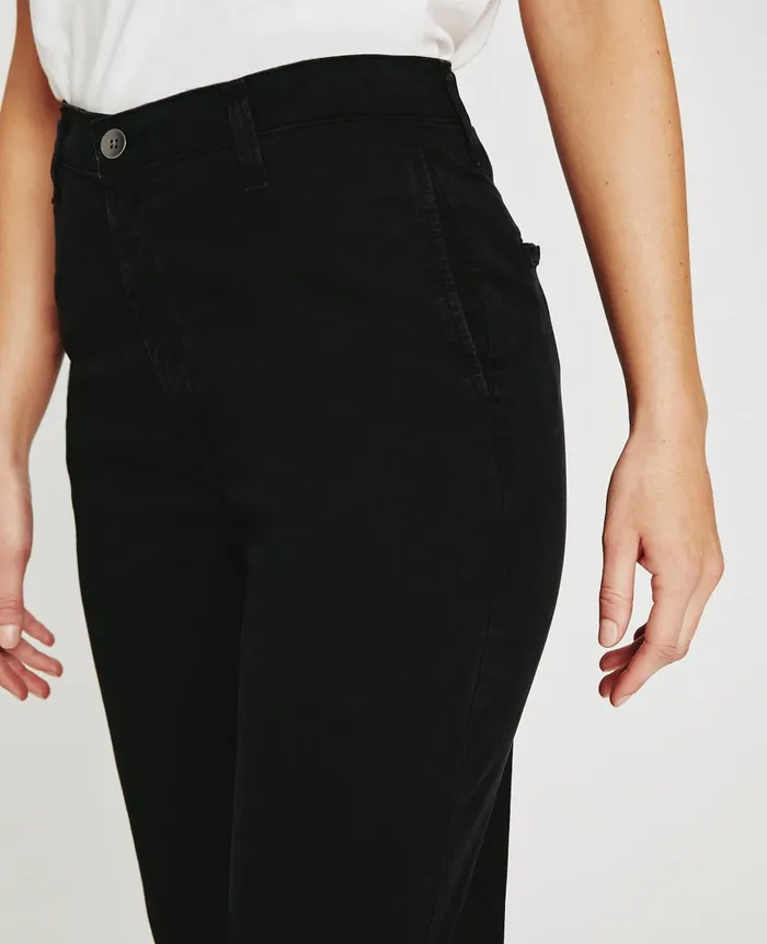 Clove Trouser Sulfur Black Women AG Jeans Pants Clove Trouser Sulfur Black Women AG Jeans Pants