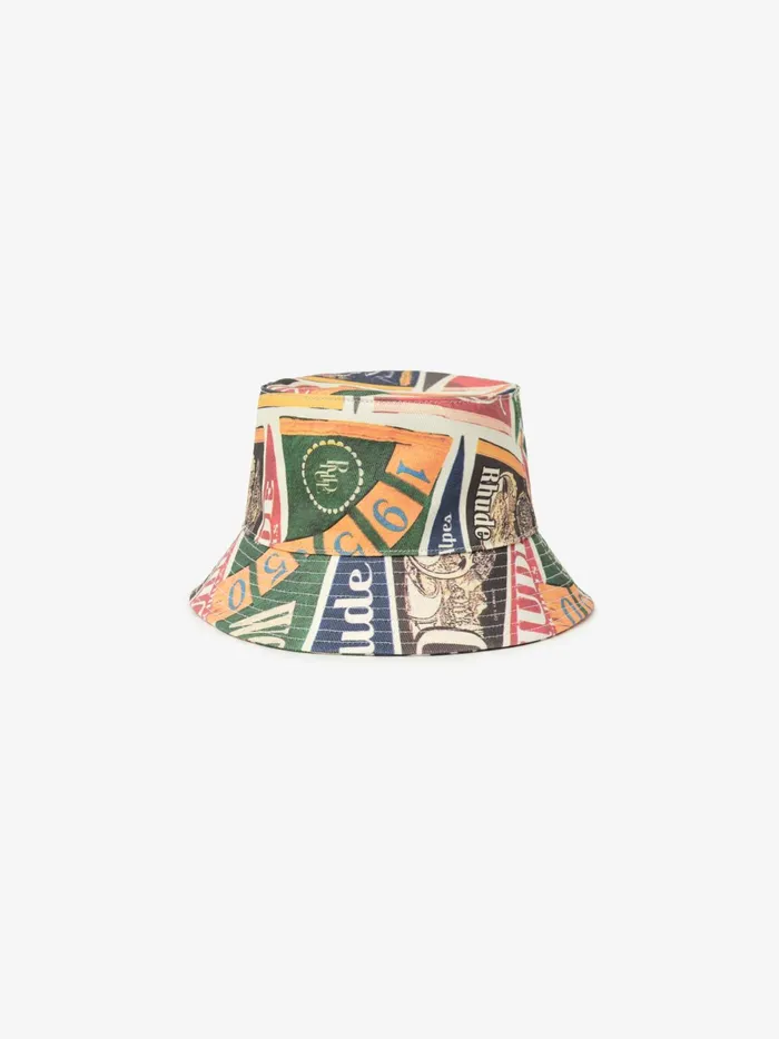 COLLEGIATE BUCKET HAT Unisex Rhude Bucket Hats
