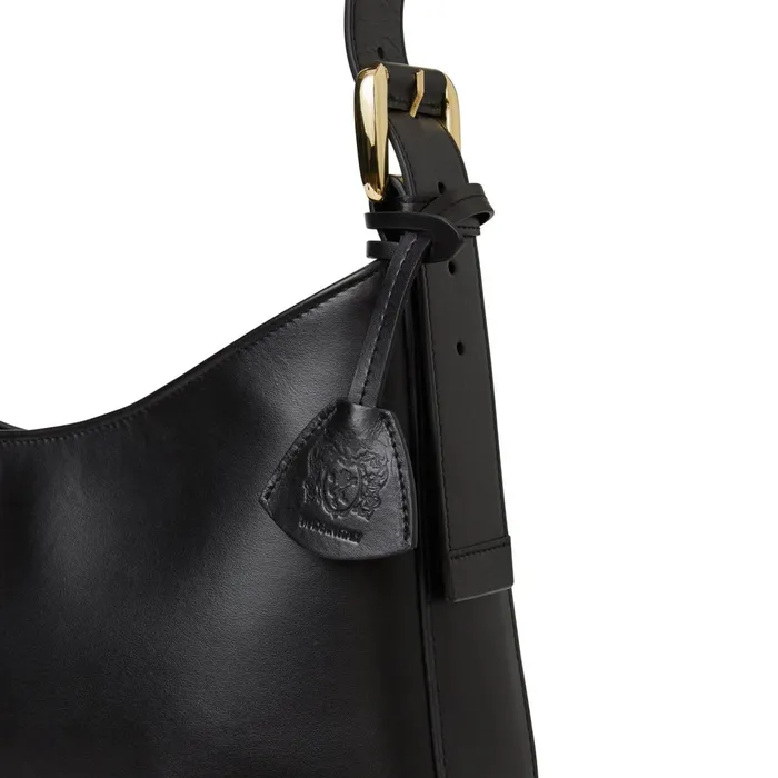 Cora Hobo Handbag Black Nappa Leather Women Bruno Magli Handbags