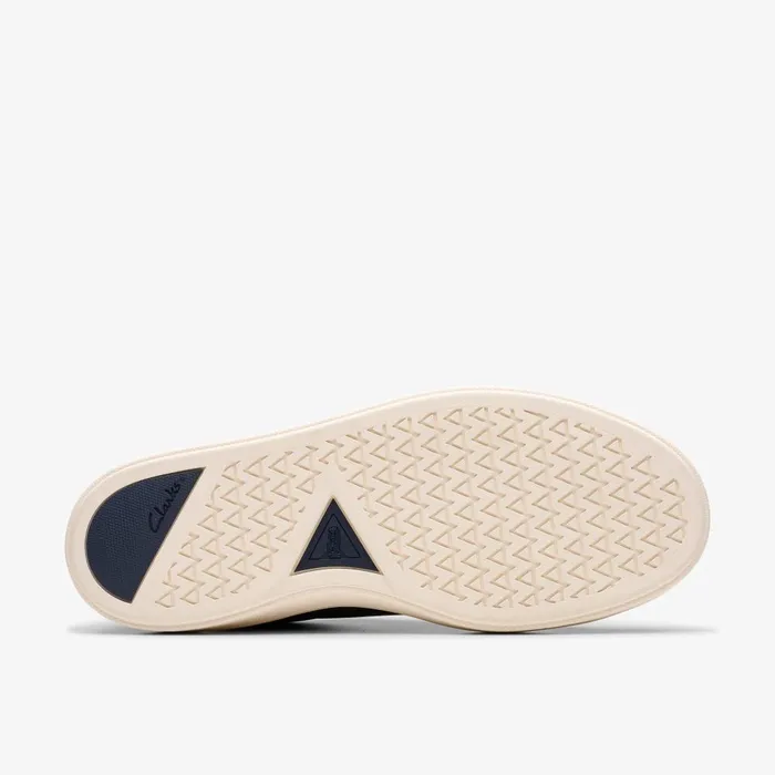 Craft Swift Navy Leather Men Clarks Sneakers