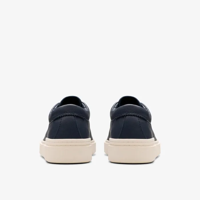 Craft Swift Navy Leather Men Clarks Sneakers