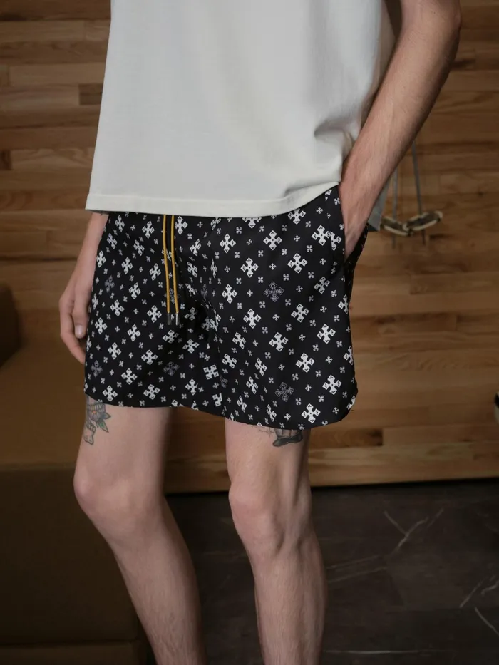 CROSS BANDANA SWIM SHORT Men Rhude Swim