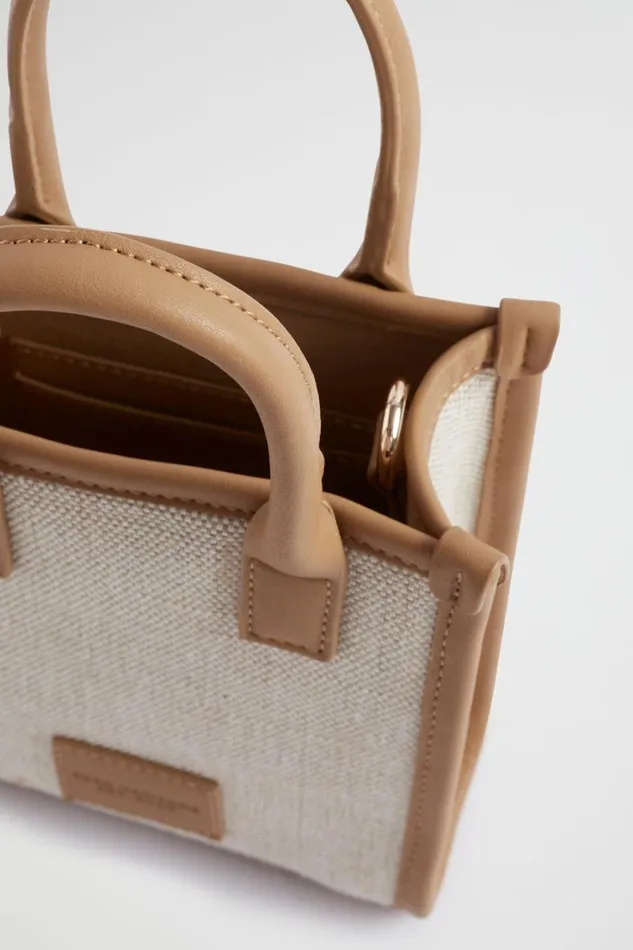 Cross Body Woman Seed Heritage Seed Micro Mini Crossbody Caramel