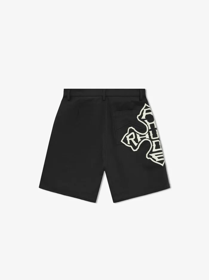 CROSS LOGO TWILL SHORT Men Rhude Shorts