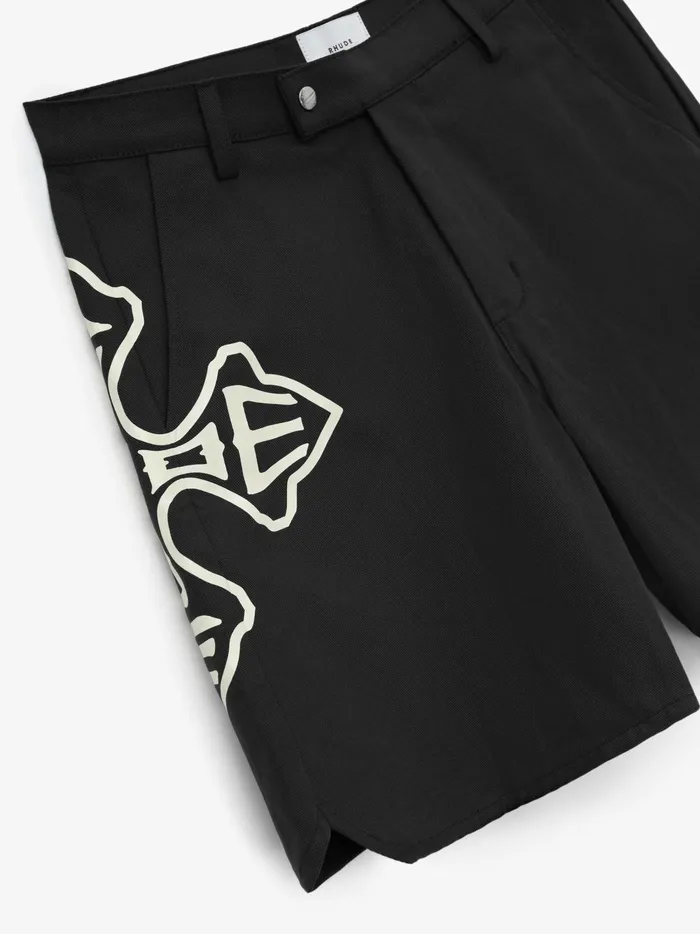 CROSS LOGO TWILL SHORT Men Rhude Shorts