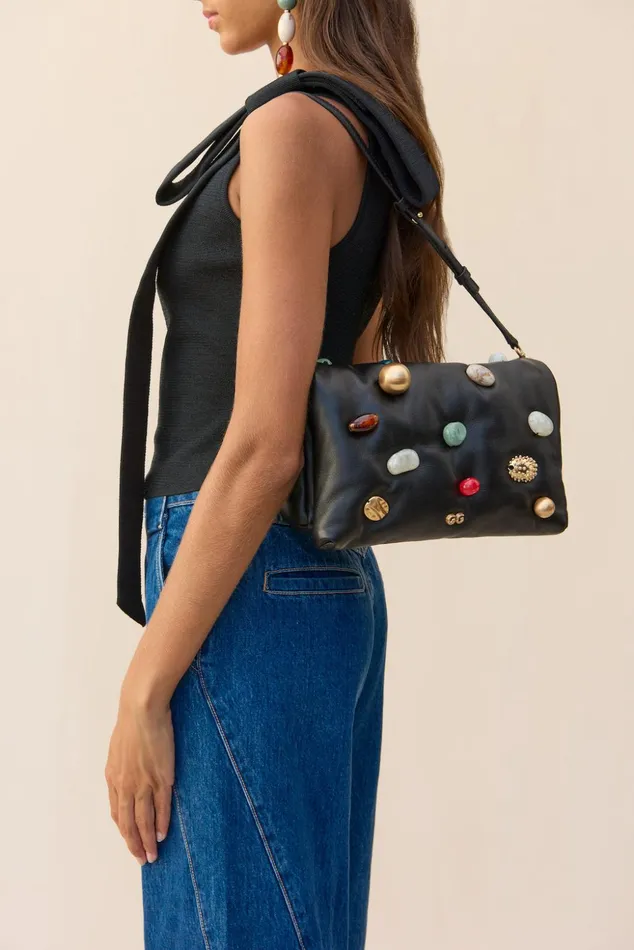 Cult Gaia Amalia Clutch Black Women Clutches