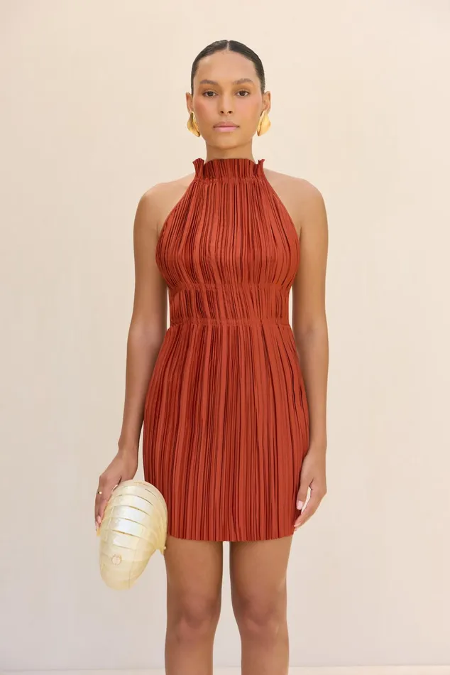 Cult Gaia Bethanie Dress Tannin Women Dresses